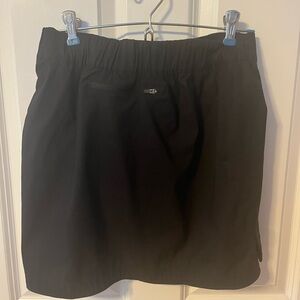 The North Face Black Skirt with Zipper Detail